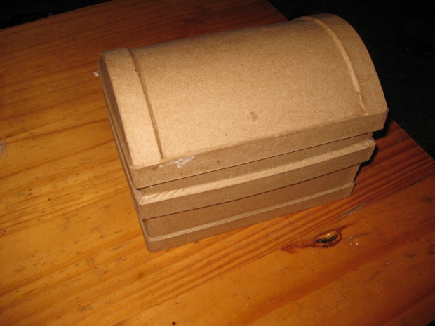 Papier mache box